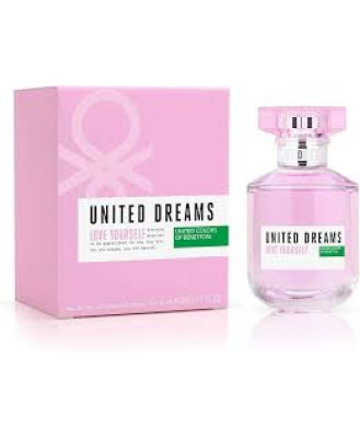 BENETTON UNITED DREAMS LOVE YOUR SELF EDT 80ML W